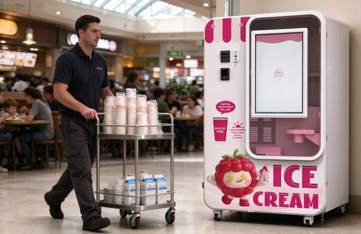 How Many Ice Cream Vending Machines Do You Need to Make $100K a Year?